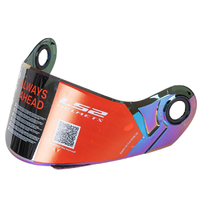 Nouveau casque ouvert avec visière en polycarbonate, lunettes de soleil de remplacement, lentille supplémentaire pour casques LS2 FF370 394 325 Airflow