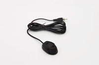 Micrófono GPS de Buena Calidad Modelo Scn 123, Micrófono Estéreo para Auto, Negro/Blanco, Cable de 3m