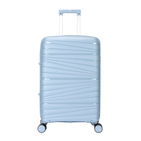 OMASKA Ensemble de valises de voyage en PP en gros, valises de voyage en PP, ensemble de 3 valises