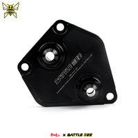 Adaptador de enfriador de transmisión de caja de cambios personalizado sándwich de placa Base para Honda para Civic FC 1,5 T Ver2.0 Cvt nueva condición-modelo