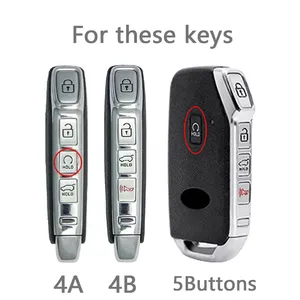 Funda Para Llave a Distancia de Coche de TPU con 4 o 5 Botones Para Kia Telluride Telluride SX 2021 Sportage R 2022 K5 <span class=keywords><strong>GT</strong></span> <span class=keywords><strong>Line</strong></span> 2021 Seltos 2020 - Product Image 6