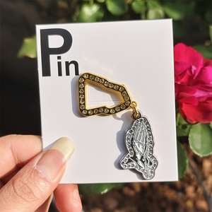 Youmigift Dback Guangdong Shape Genshin Hard Screen Printing Black Brooch Clothing Metal Lapel <b>Pins</b> Custom <b>Hat</b> Enamel <b>Pin</b> - Product Image 2