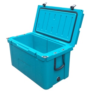 定制颜色现代型滚塑PE保温防水冷藏箱78L 5天保冰野营食品饮料储存箱 - Product Image 4