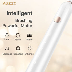 Cepillos de Dientes de Marca Propia AUZZO, Cepillo de Dientes Eléctrico Sónico Recargable, Cepillo de Dientes Eléctrico Inteligente para Adultos, Blanqueador - Product Image 4