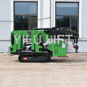 1T 2T 3T 4T 5T 6T 7T 8T Hot Bán Động Cơ Diesel Động Cơ Xăng Động Cơ Mini Spider <span class=keywords><strong>Crane</strong></span> Để Bán - Product Image 3