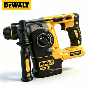 Trapano a percussione a batteria <span class=keywords><strong>DEWALT</strong></span> 20V, design portatile con ricarica, impugnatura ergonomica, perforazione efficiente, modello giallo - Product Image 2