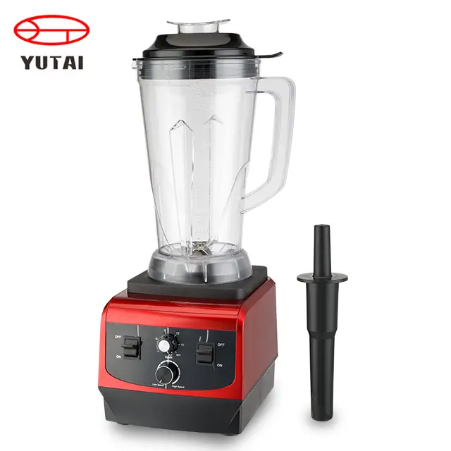 Goede Kwaliteit 2l 3l 5l Grote Capaciteit Ijs Elektrische Voedsel Smoothie Machine Fruitmixer Zware Commerciële Blender Met Timer