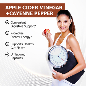 Hot Sale Apple Cider Vinegar Capsules Contains Apple Cider Vinegar Powder Convenient Digestive Support Adult Digestive Capsules - Product Image 4