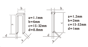 2024 cordon Offre Spéciale cordon électrique pistolet à clous modèle cloueuses et agrafeuses professionnelles adaptées pour 15-32mm - Product Image 4