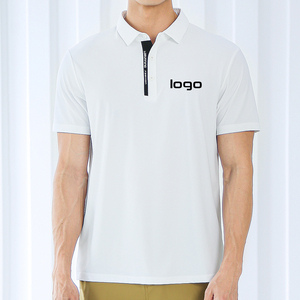 Envío rápido Polo para hombre Ajuste relajado Diseño Jacquard personalizado Protección UV Uniforme de equipo de secado rápido Polo - Product Image 6