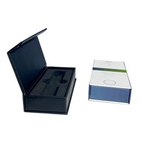 Boîte rigide en forme de livre personnalisée avec des matériaux recyclés EVA 0,5 ml/1 ml, boîte cadeau à fermeture magnétique à l'épreuve des enfants, jetable