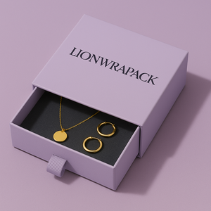 Hộp trang sức kiểu ngăn kéo cao cấp | Logo tùy chỉnh + in màu (mẫu miễn phí) | giải pháp đóng gói quà tặng thân thiện với môi trường - Product Image 3