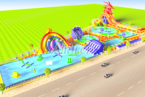 Factory Price Inflatable <strong>Swimming</strong> Theme <strong>Park</strong> Water Amusement <strong>Park</strong> Funland Water <strong>Park</strong> - Product Image 4