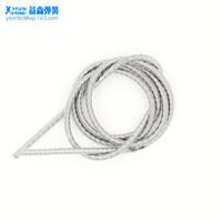 Manguera protectora de bobina de acero inoxidable, Manguito protector de cable de manguera hidráulica, resorte de compresión enrollado en espiral de Metal