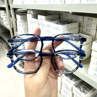 Montures de lunettes de lecture carrées unisexes en acétate de haute qualité, design tendance, logo personnalisé, livraison rapide