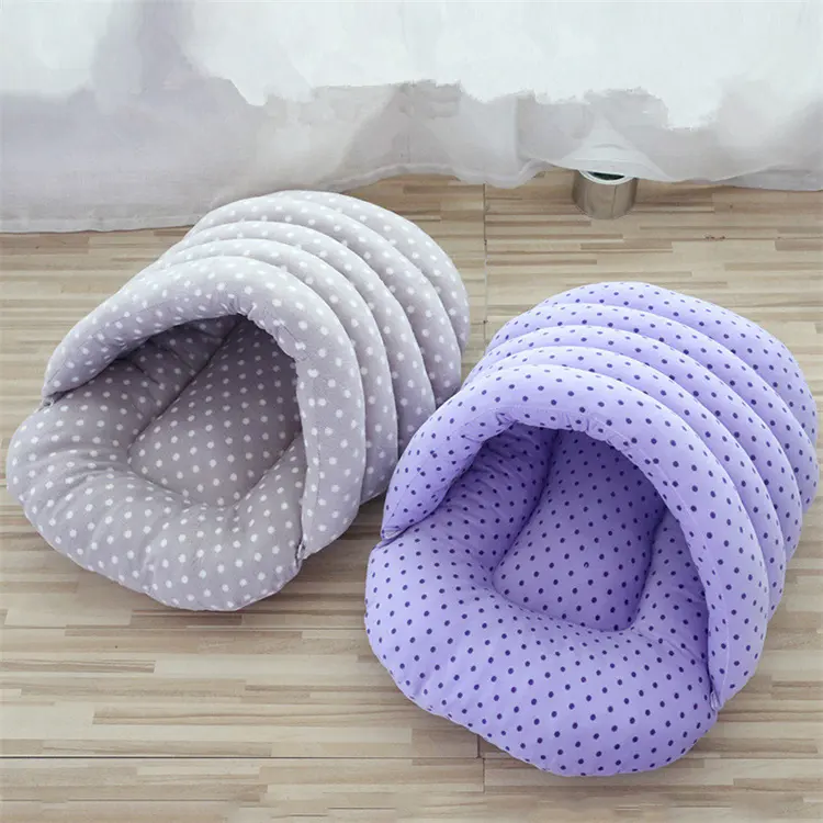 Japanese washable luxury cat bed cave cat house slipper pet bed for dogs