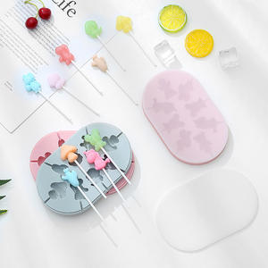 <span class=keywords><strong>Moule</strong></span> à sucettes en silicone en forme d'animaux et de fruits fantaisie, <span class=keywords><strong>moule</strong></span> à glace, <span class=keywords><strong>moule</strong></span> à sucettes glacées avec bâtonnet - Product Image 5
