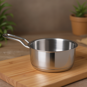 Casseruola Inox (14cm) 1 manico MUSA Cromo lucido V320572CA14 - Product Image 3