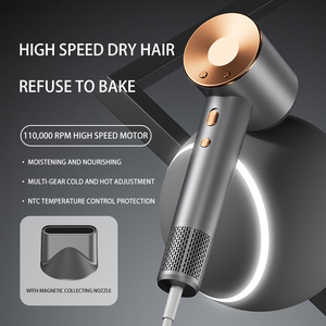 New Professional High-speed Bladeless Hair <b>Dryer</b> Household Brushless DC Motor Hair <b>Dryer</b> 1600w Hair Care Multi-gear Adjustment - Product Image 1