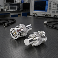 Résistance de terminaison coaxiale BNC mâle haute précision 1W DC-6GHz 50 Ohm à faible VSWR pour équipement de mesure