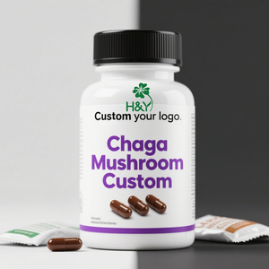 Özel etiket <span class=keywords><strong>Chaga</strong></span> özü gıda sınıfı şaga mantar tozu - Product Image 3