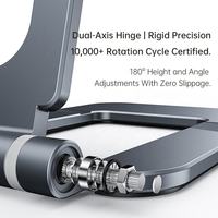 Support de téléphone portable pliable et rotatif personnalisable en aluminium, idéal pour tablettes et téléphones – Offre spéciale