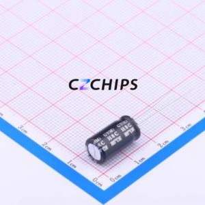 Condensador Electrolítico de Aluminio de Orificio Pasante EGT687M1CF16RR, Componente de Orificio Pasante (THT), D8xL16mm 680uF 20% 16V 3.5mm - Product Image 1