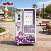 Máquina Expendedora Comercial de Helados para Estudiantes, Máquina de Helado Suave para el Crecimiento de la Rentabilidad en el Campus Universitario