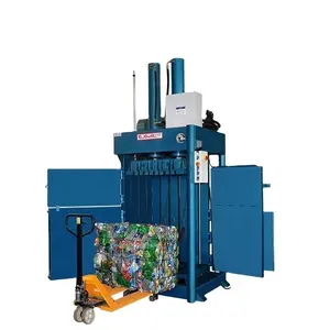 2021 Top Ranking Factory price Plastic Bottles Baler Chinese quality trash can recycling machine Sponge Baling Machine for Sale