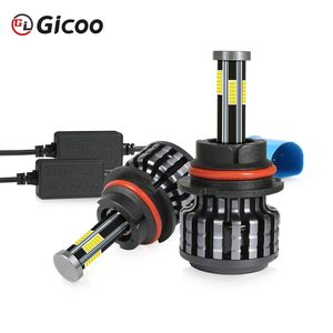 Venta al por Mayor de Faros LED de 6 Lados, 10000lm, 360 Luces LED para Automóvil, H4 H7 H11 9006 9004 9007, Bombillas LED para Faros Delanteros de Automóvil de 60w - Product Image 6