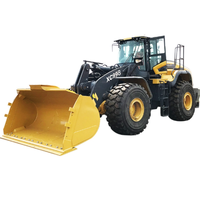 Wheel Loader Tugas Berat 10t XC998 Bucket 5.4m³ 30500kg untuk Operasi Pertambangan dan Tambang Batu