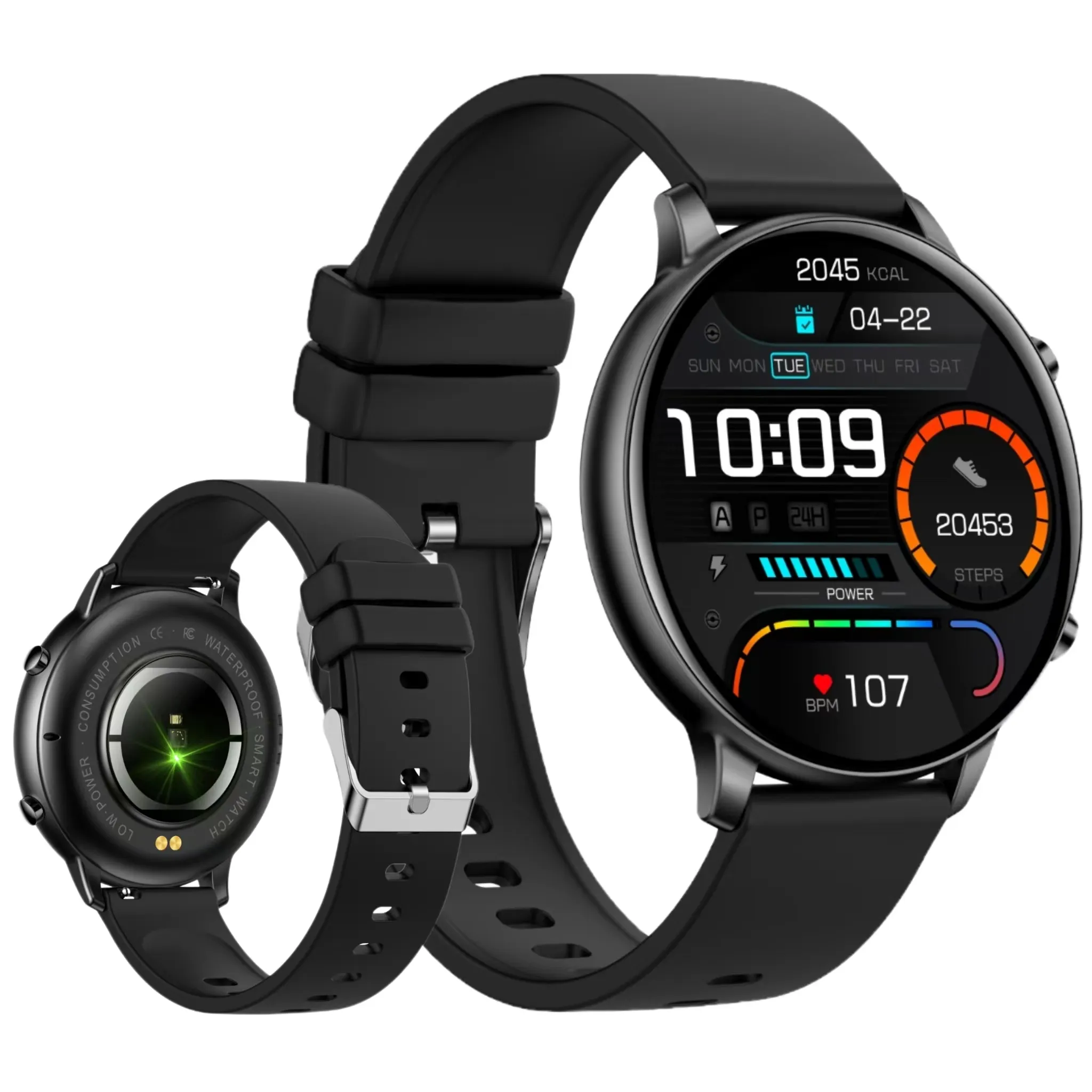 Fábrica al por mayor G28 Fitness Watch Pulsera inteligente Ritmo cardíaco Ip67 Impermeable Diseñador Reloj inteligente para hombres Mujeres