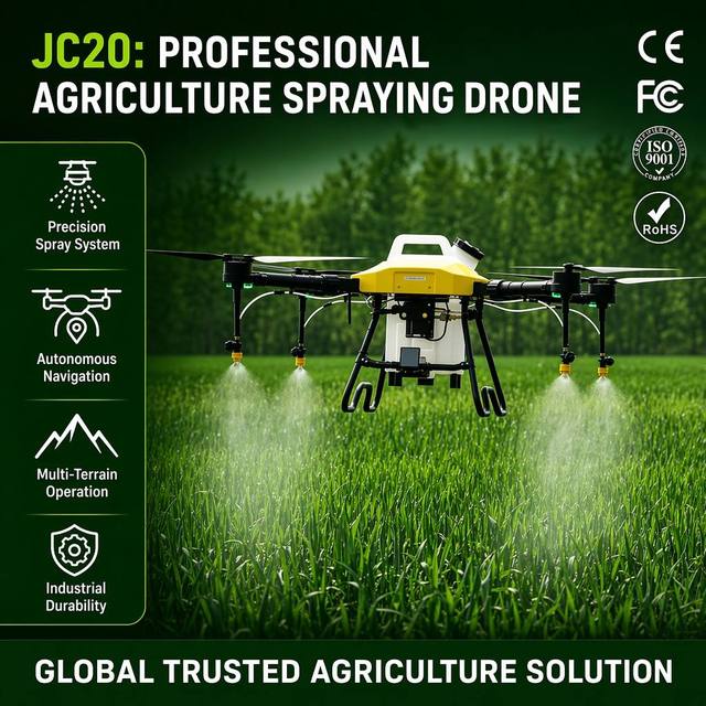 Agriculture Spraying Drone UAV Large Capacity Tank GPS Remote Control Crop Pesticide Sprayer Farm Rice Wheat Field Wholesale