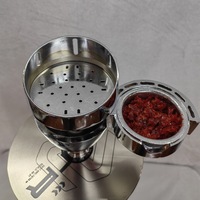 Dragon Egg Edelstahl 2 in 1 Shisha Bowl Head Coals Carbon halter Rauch Shisha Zubehör Smoke Bowl Pot Charcoal Holder