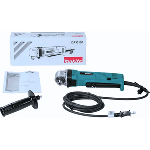 Makita DA3010F - Professional 10mm Angle Drill with Built-in LED <b>Light</b>, Compact Low-Profile Head for Tight Spaces - Product Image 2