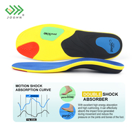 Semelle Orthopédique EVA pour Soulagement de la Douleur, Correction des Jambes en O/X et Soutien de la Voûte Plantaire, pour Pied Plat