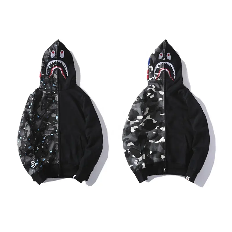 Cotton Fleece Cheap Hoody Wholesale Custom All Over Print Man Clothing Supplier Heavyweight 450 Gsm Zipper Hoodie