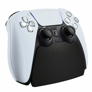 EXtremeRate Gamepad Accessories Black Bracket PS5 <b>Controller</b> Display <b>Stand</b> Desk Holder for Playstation5 <b>Controller</b> - Product Image 3