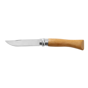 Couteau de survie pliable pour le camping en plein air, lame en acier inoxydable OEM, manche en bois de hêtre, qualité industrielle, vente chaude - Product Image 3