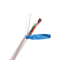AMPXL Cable de red Fabricante CCA Exterior Ftp Cat6 Cat6a Cat5 Cat5a Cable de red con mensajero