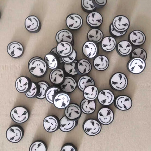 1 kg/bolsa 5MM dibujos animados no tóxicos Jack <span class=keywords><strong>Sally</strong></span> Frankenstein arcilla rebanadas para Halloween DIY Slime manualidades hacer figurita patrón - Product Image 6