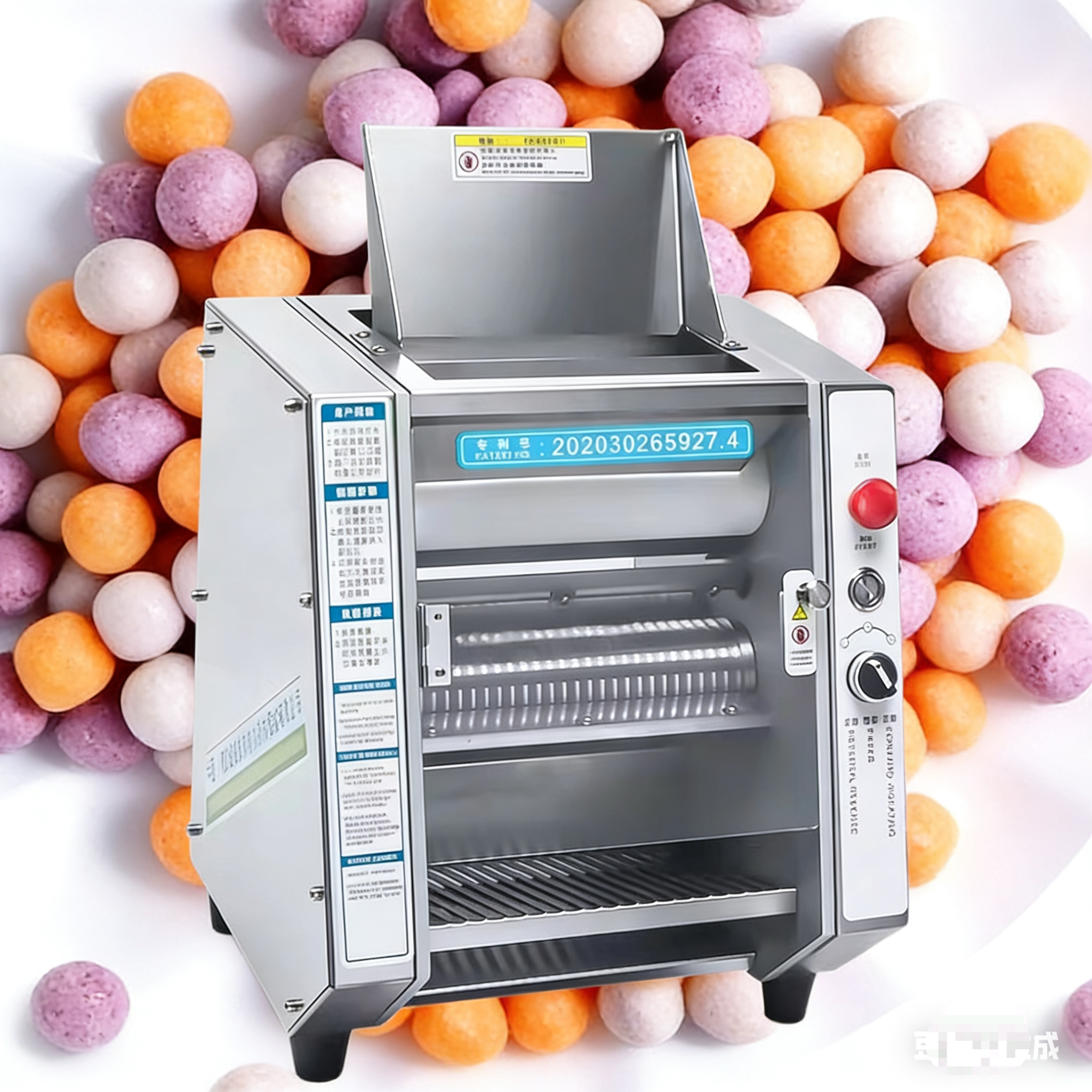 High Speed Automatic Rotary Pearl Balls Maker Round Balls Making Machine Multi-function Tapioca Rice Dumpling Pearl Taro Balls
