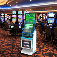 Machine de jeu de loterie en libre-service, machine de paris d'arcade personnalisée, kiosque de rédemption, SDK, écran 42-53 pouces, garantie 1 an