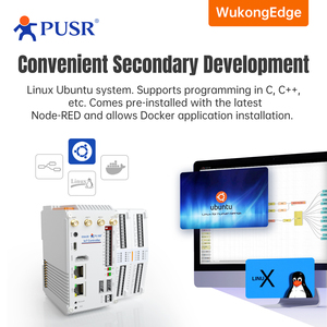 คอมพิวเตอร์อุตสาหกรรม PUSR ระบบ WiFi 4G/5G Linux Ubuntu 20.04 DDR4 4GB RK3562J Cortex-A53 3*USB 1*CAN 1*HDMI OPC มินิพีซีไร้พัดลม รุ่น EG628 - Product Image 2