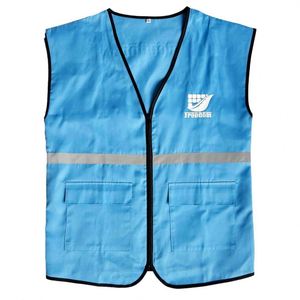 เสื้อกั๊กสะท้อนแสงปรับแต่งได้สำหรับงานก่อสร้างกลางแจ้ง ของขวัญส่งเสริมการขายพร้อมบริการสกรีนโลโก้ - Product Image 5