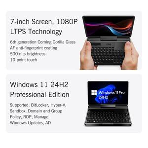 GPD MicroPC 2 PC de jeu portable 7 pouces Windows 11 Pro <span class=keywords><strong>Intel</strong></span> <span class=keywords><strong>Core</strong></span> <span class=keywords><strong>I3</strong></span> <span class=keywords><strong>N300</strong></span> Octa <span class=keywords><strong>Core</strong></span> 16 Go LPDDR5 512 Go SSD Ethernet 2,5 G Wi-Fi 6 - Product Image 3