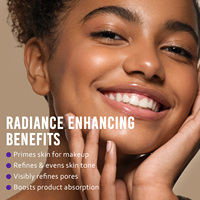 Tampons tonifiants à l'extrait d'oignon violet Ikzee, soin de la peau, cosmétique, oignon biologique, éclat régénérant, coton pour le visage, maquillage pour femmes