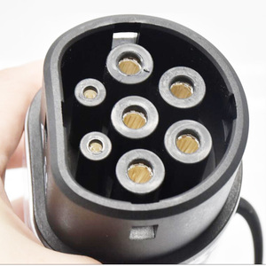 เครื่องชาร์จรถยนต์แบบพกพา Bomern ปรับได้ 32a เฟสเดียว สำหรับรถยนต์ Type 2 กำลังไฟ 7KW - Product Image 5