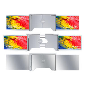 13.3 pouces tout-en-un <span class=keywords><strong>PC</strong></span> extensible IPS LCD TRIPLE écran 2e panneau d'affichage tactile capacitif Compatible pour les moniteurs LCD d'ordinateur portable - Product Image 2