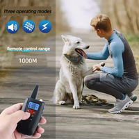 Collier de dressage pour chien 2 en 1, étanche IP67, rechargeable, sangle en nylon réfléchissante, anti-aboiement, correction du comportement